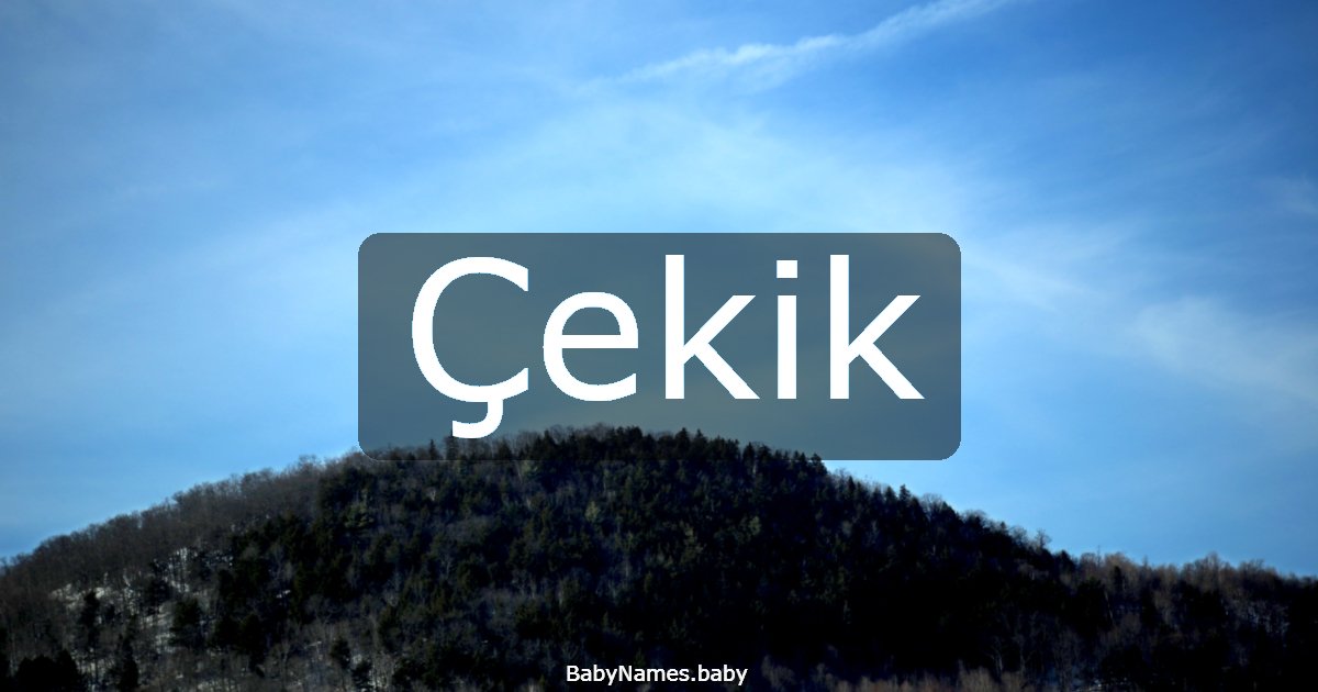Çekik