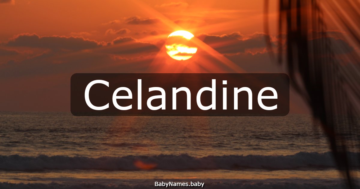 Celandine