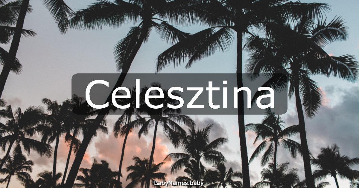 Celesztina