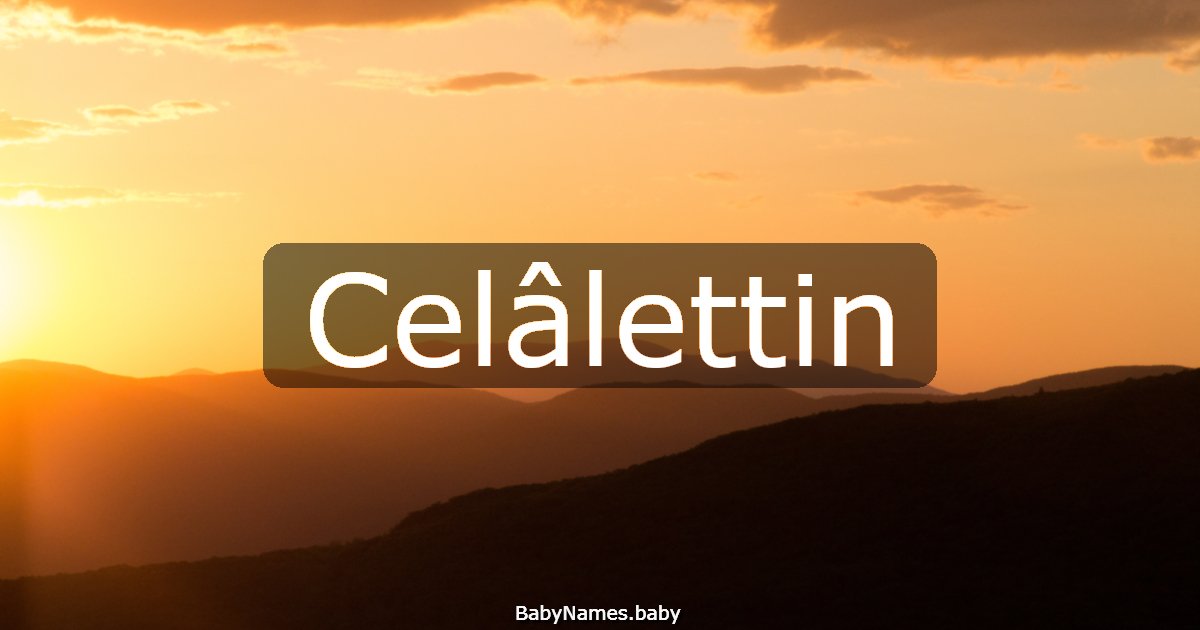 Celâlettin