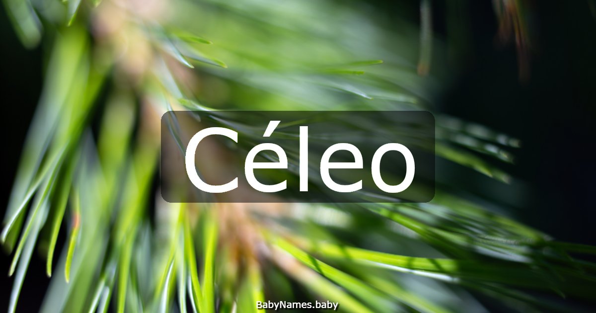 Céleo