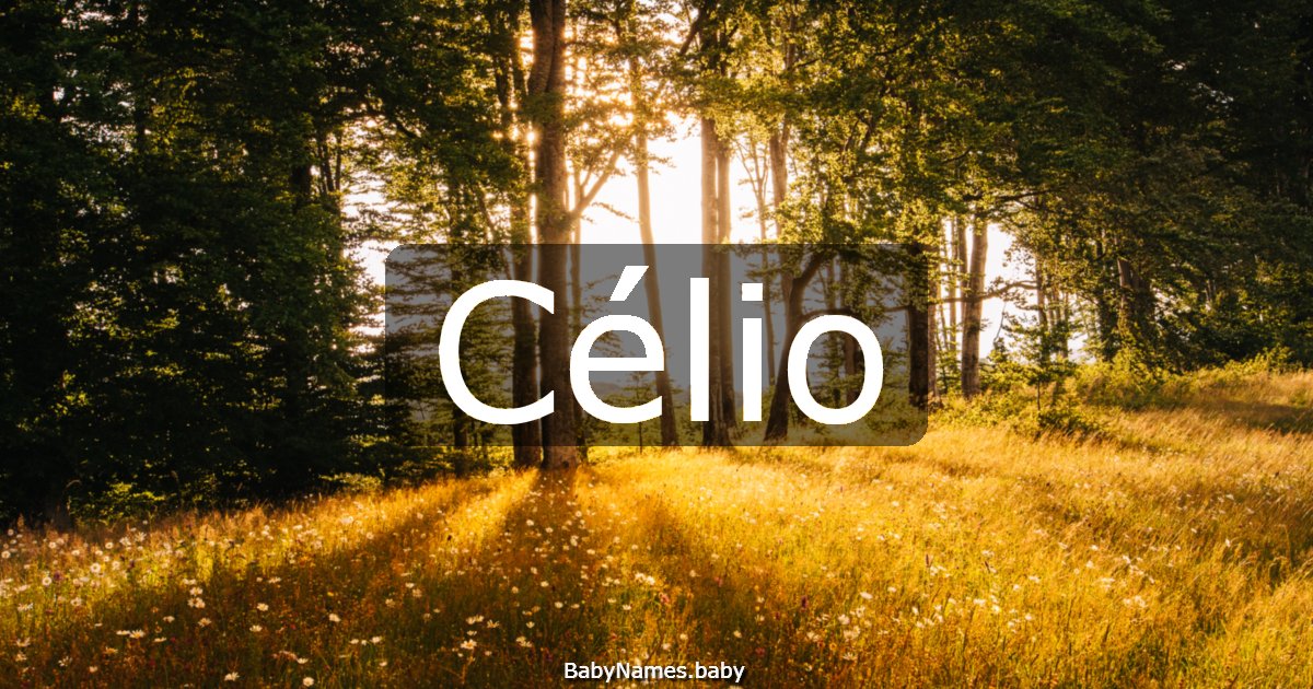 Célio