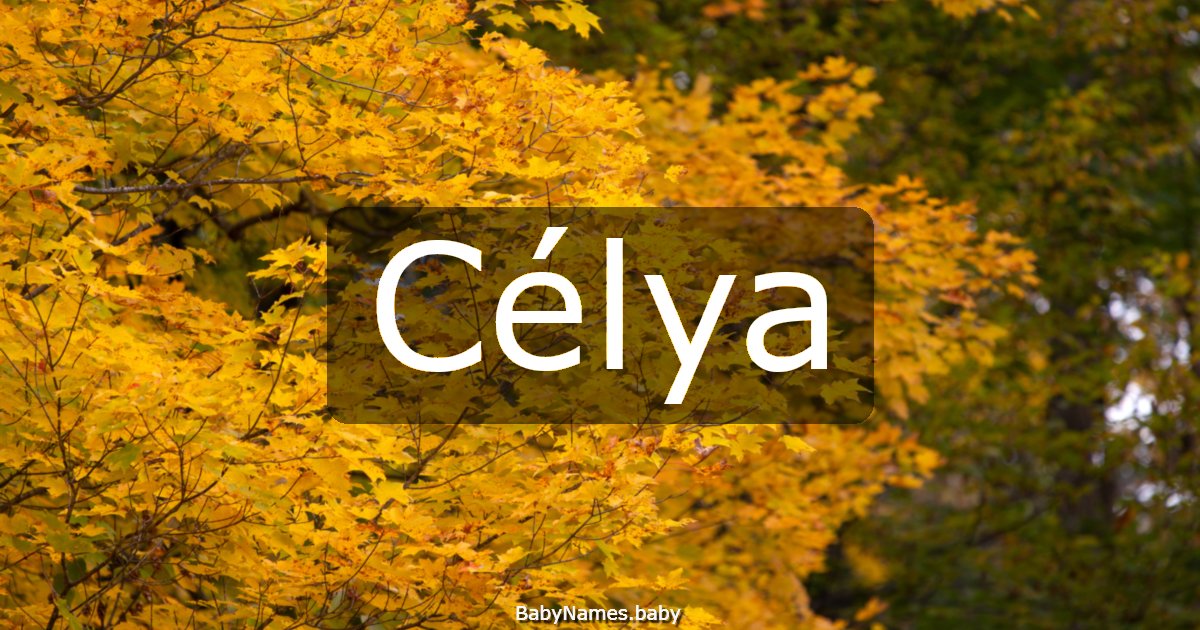 Célya