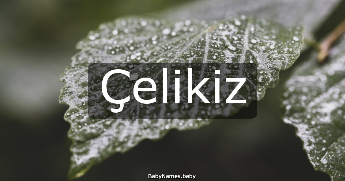 Çelikiz