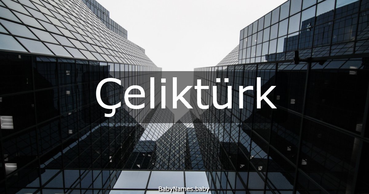 Çeliktürk