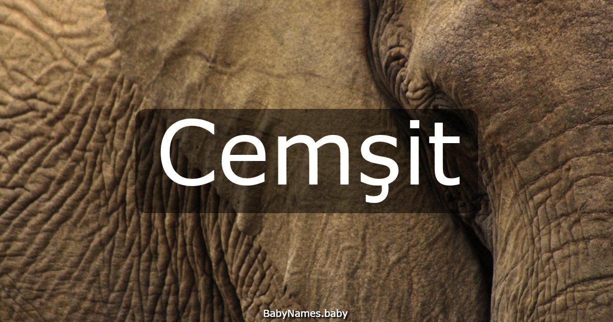 Cemşit