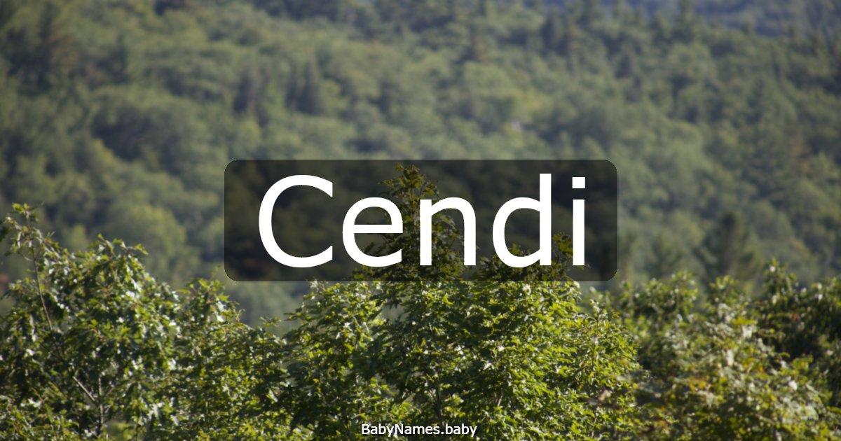 Cendi