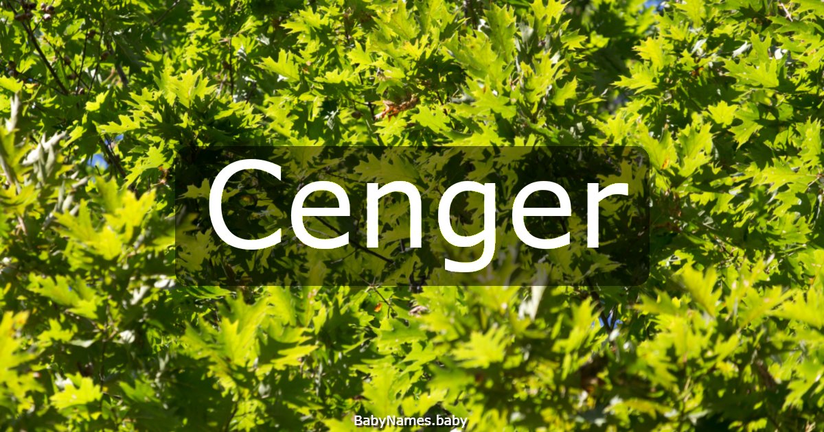 Cenger