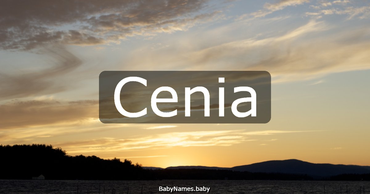 Cenia