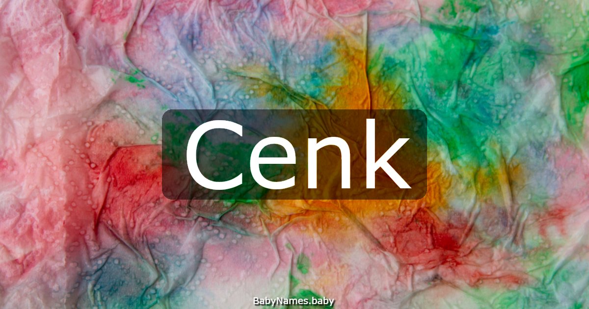 Cenk
