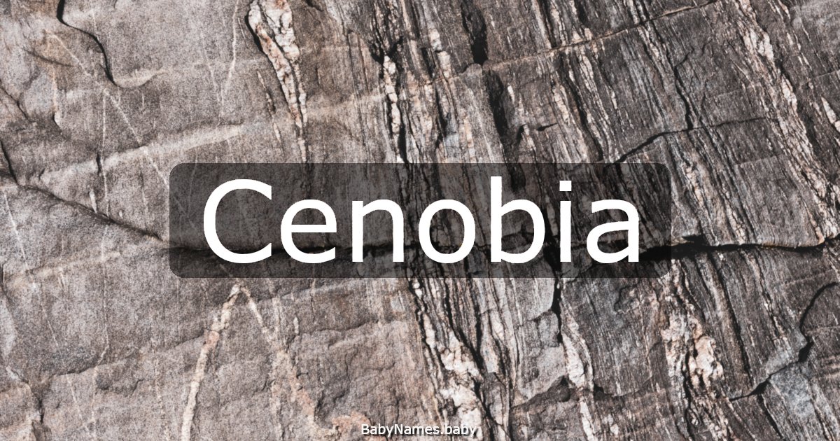 Cenobia