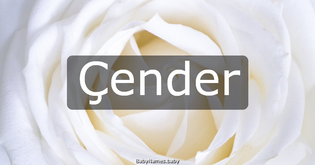 Çender