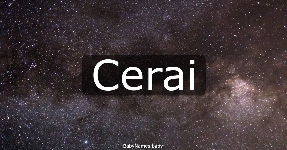 Cerai