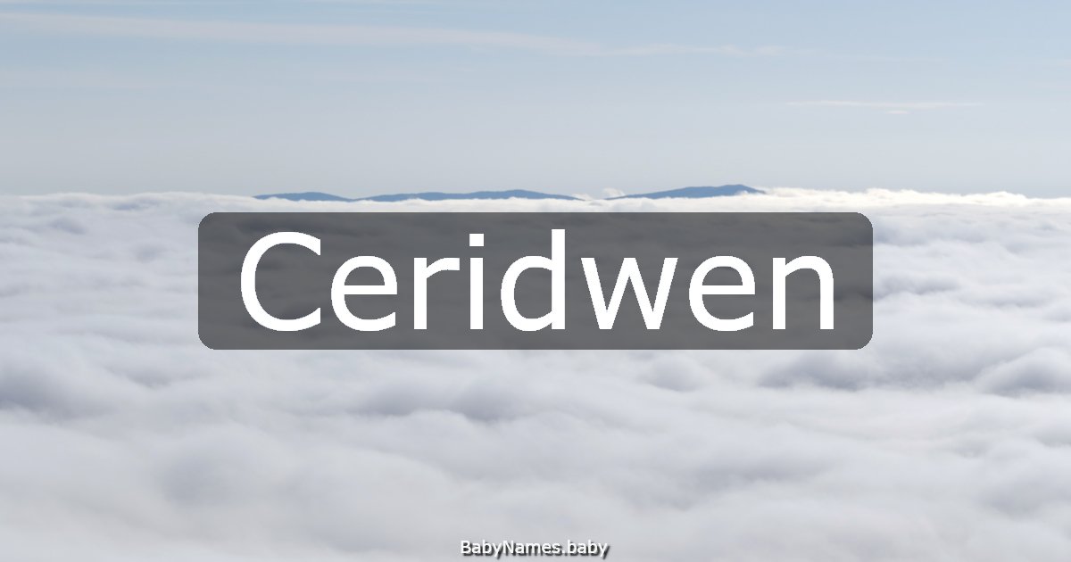 Ceridwen