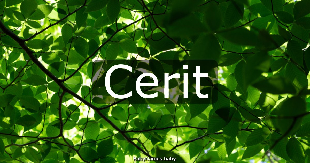 Cerit