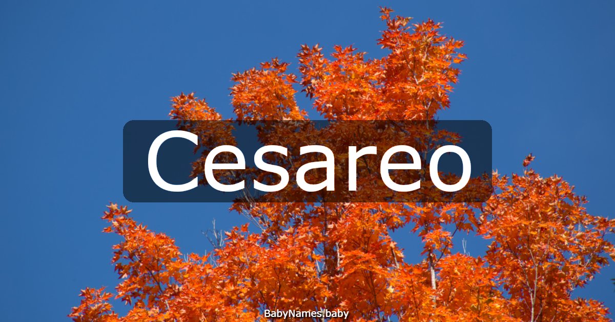 Cesareo