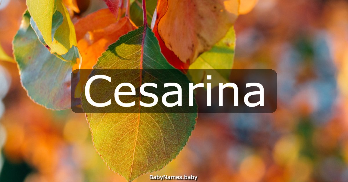 Cesarina