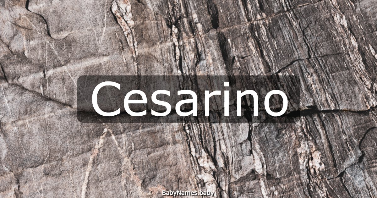 Cesarino