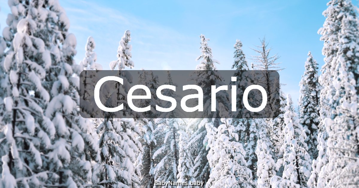 Cesario