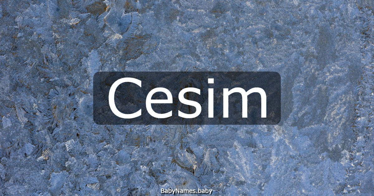 Cesim