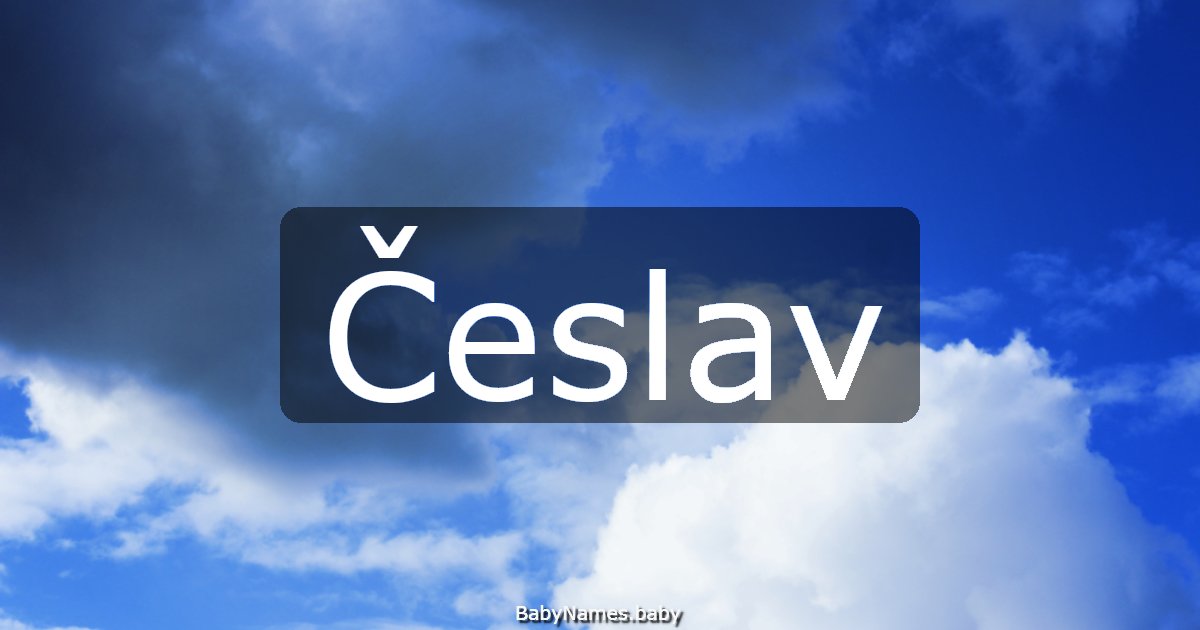 Česlav