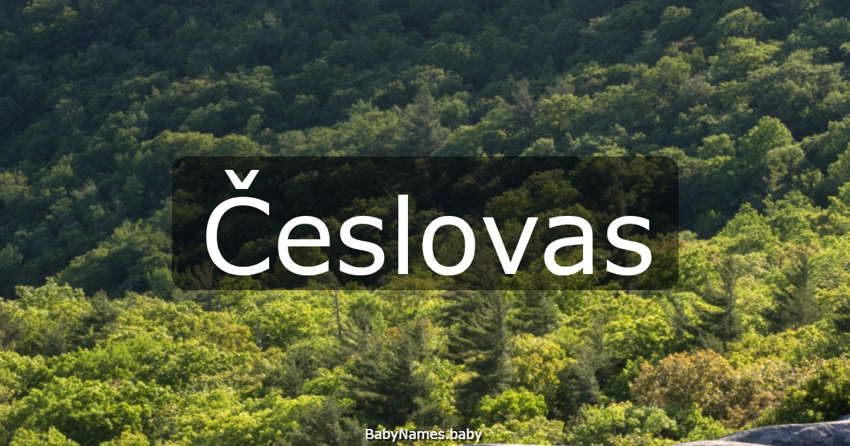 Česlovas
