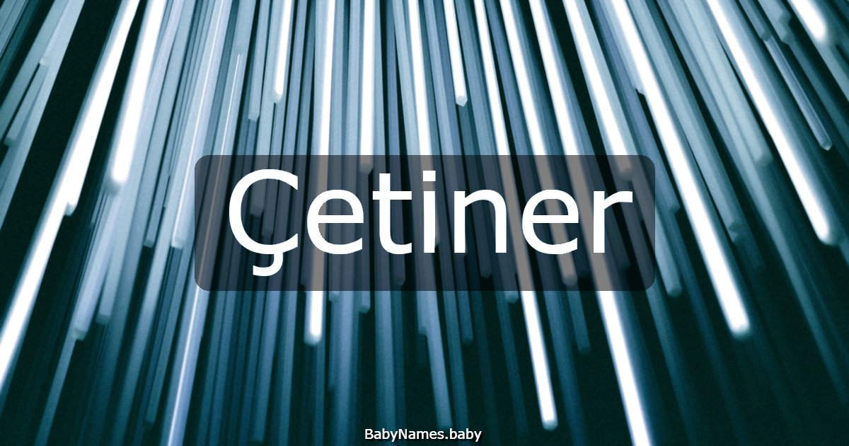 Çetiner
