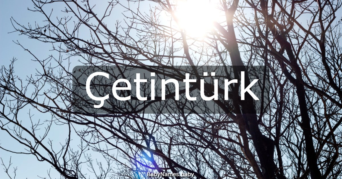 Çetintürk