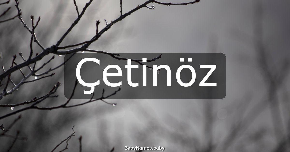 Çetinöz