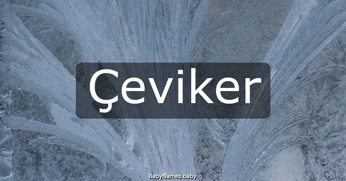 Çeviker