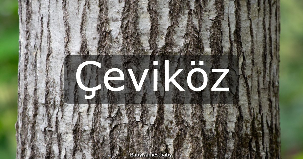 Çeviköz