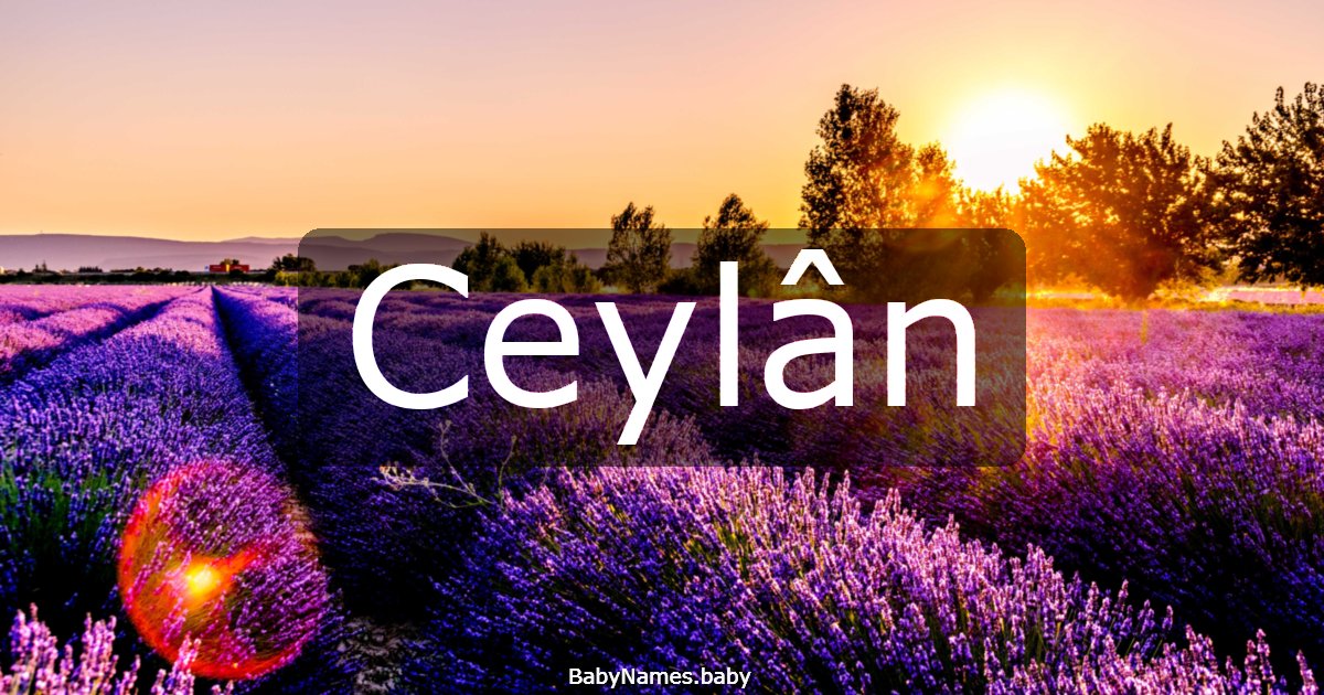 Ceylân