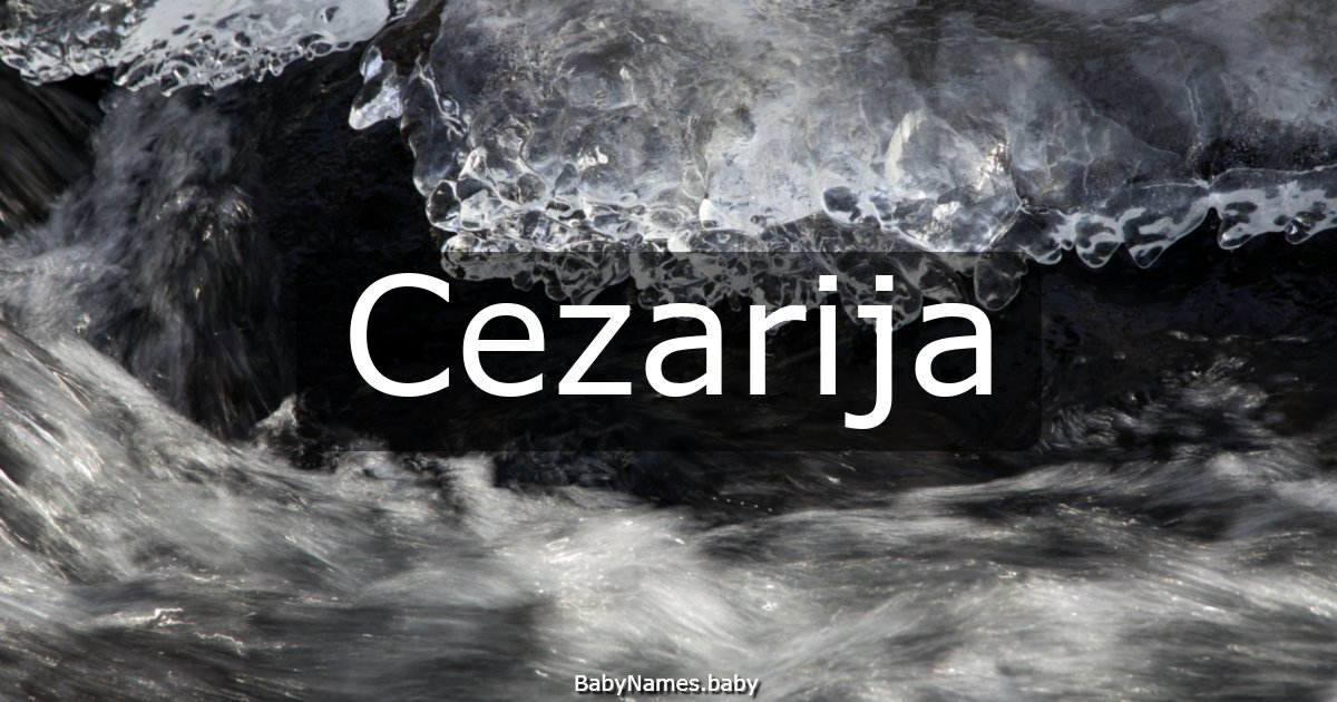 Cezarija