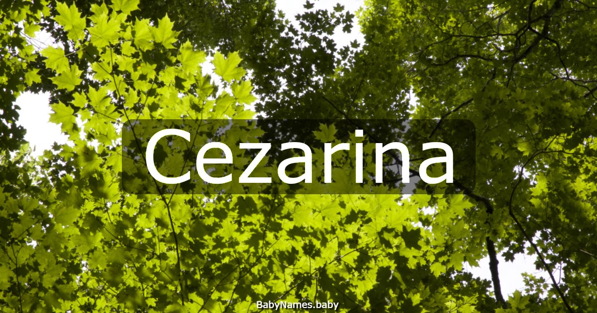Cezarina