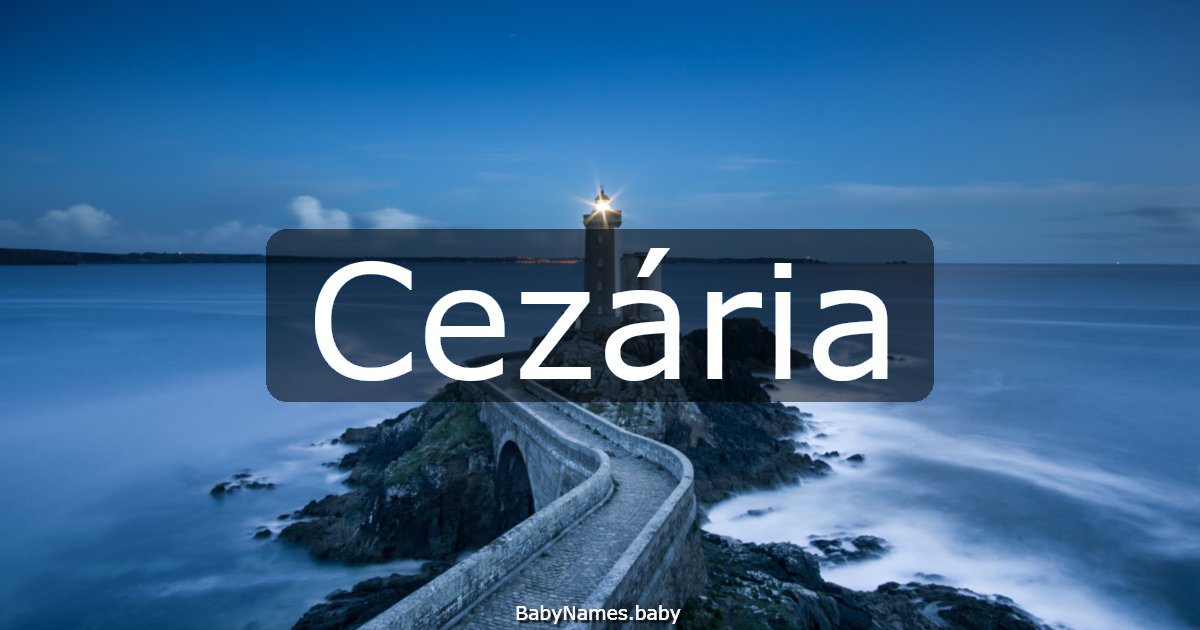 Cezária