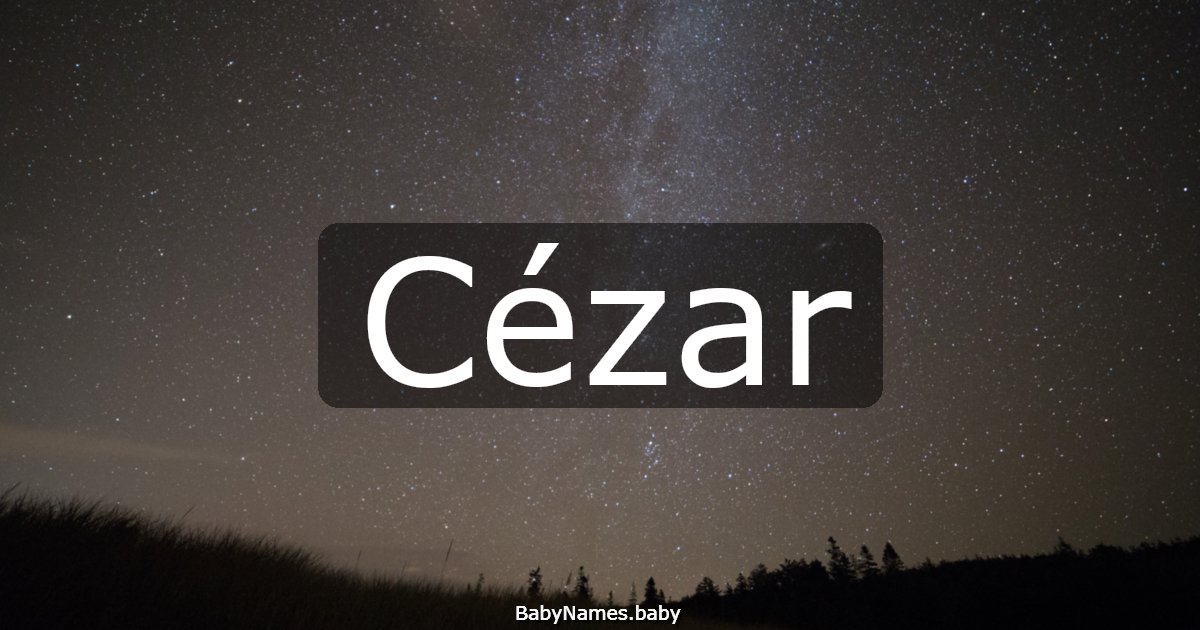 Cézar