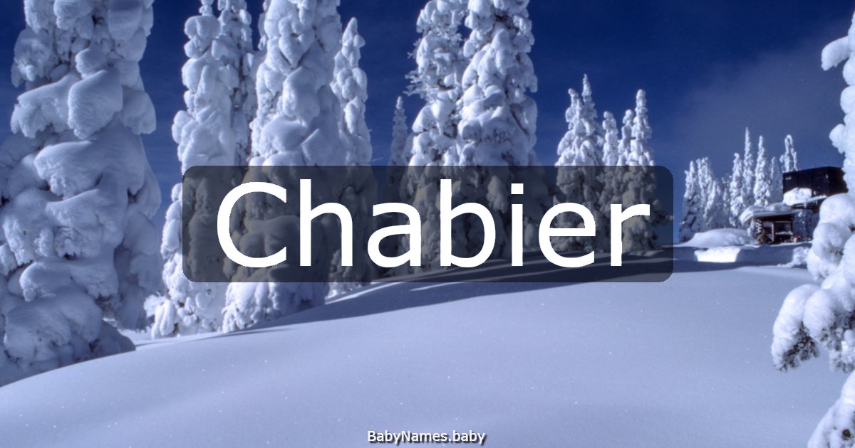 Chabier