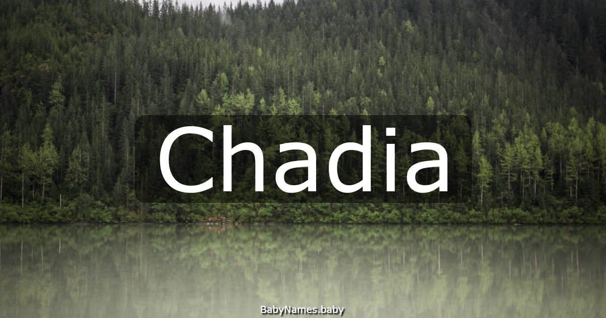 Chadia