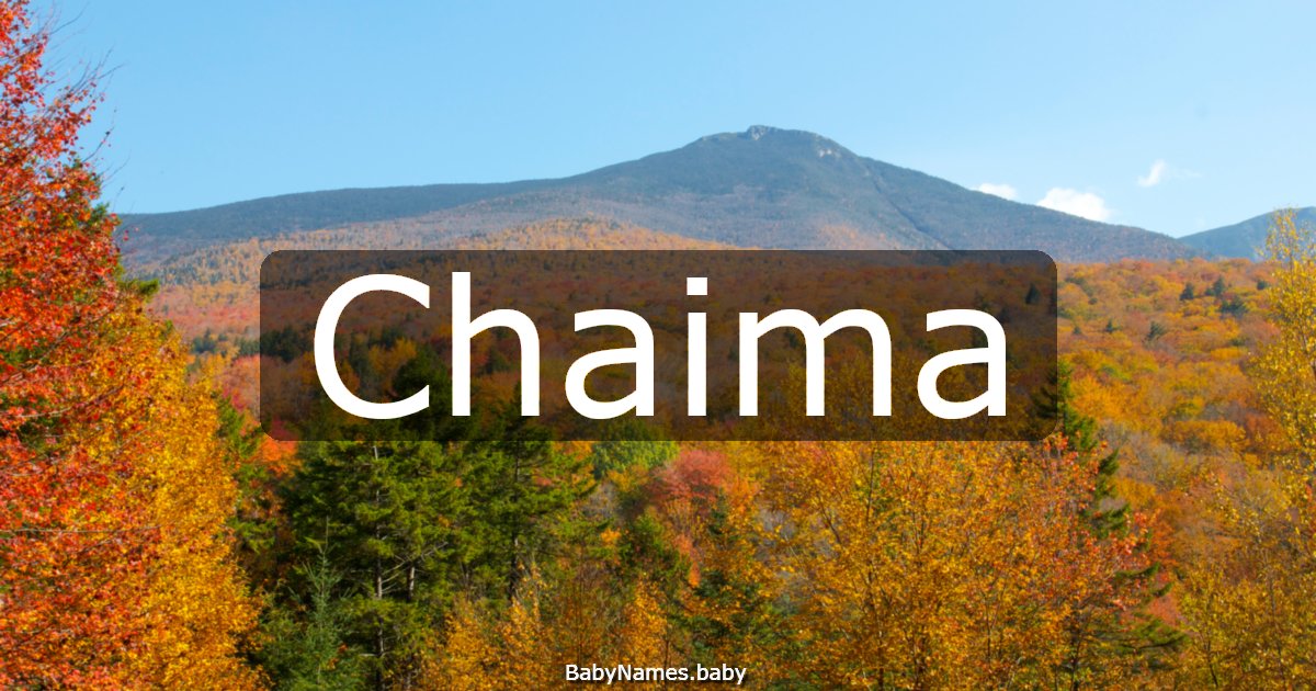 Chaima