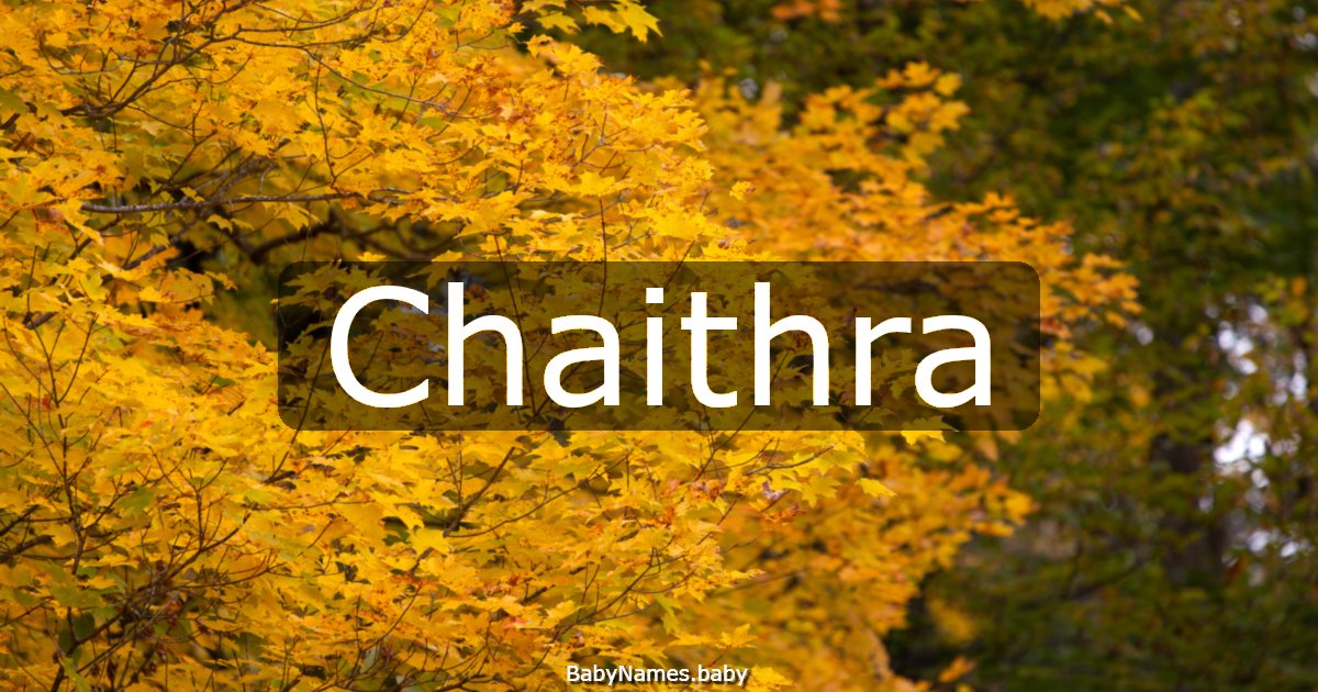 Chaithra