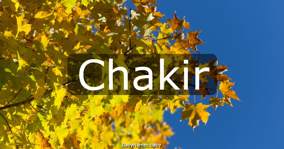 Chakir