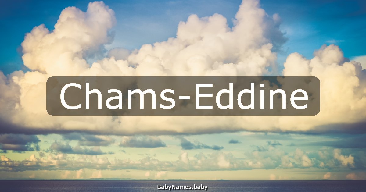 Chams-Eddine