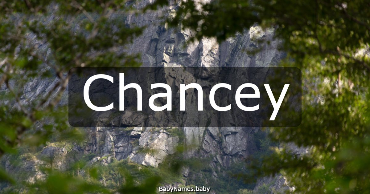 Chancey