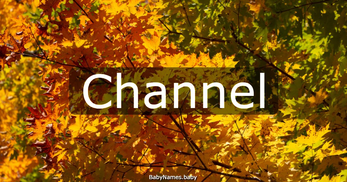 Channel
