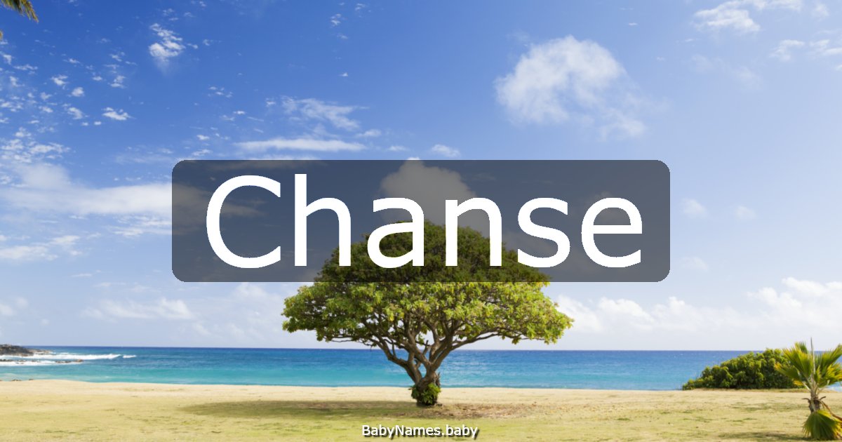 Chanse