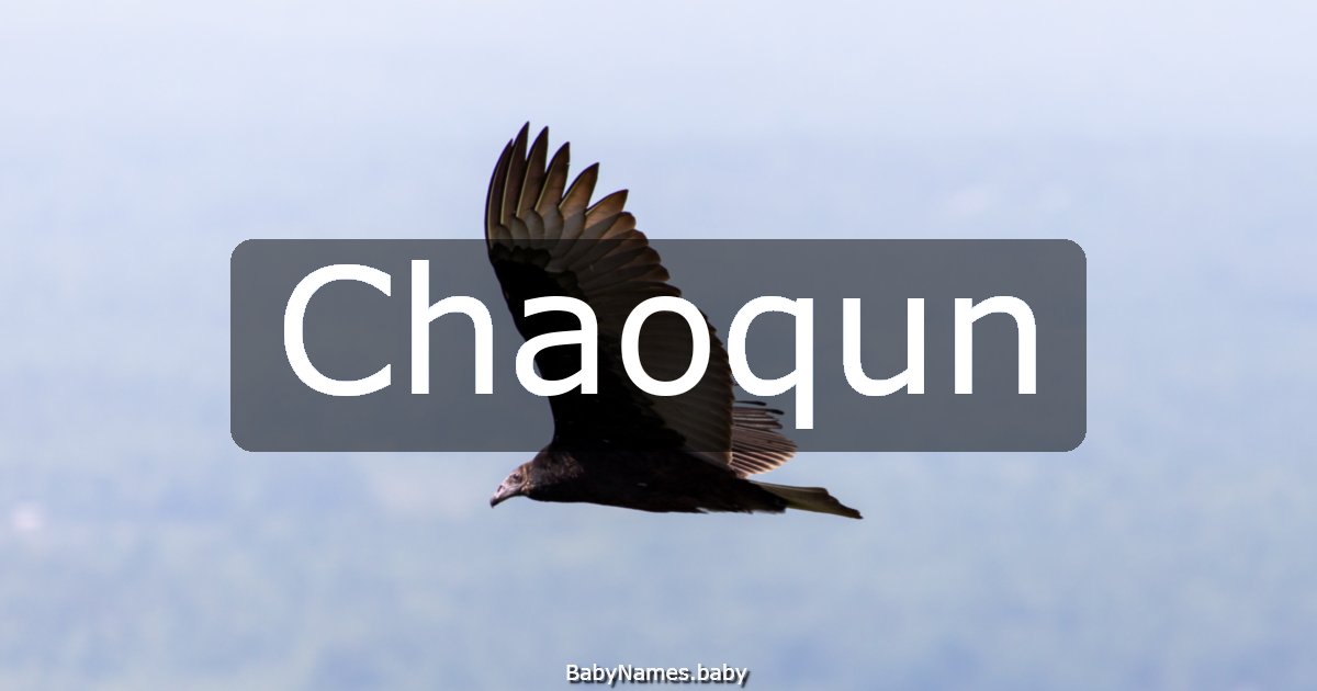Chaoqun