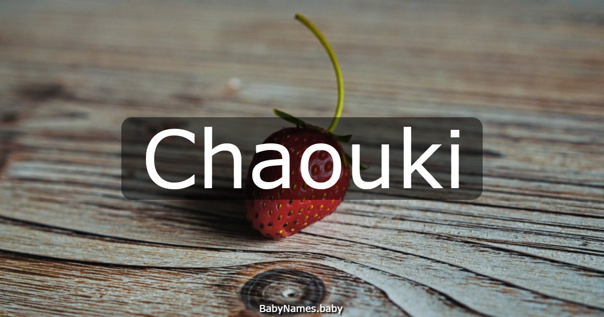 Chaouki
