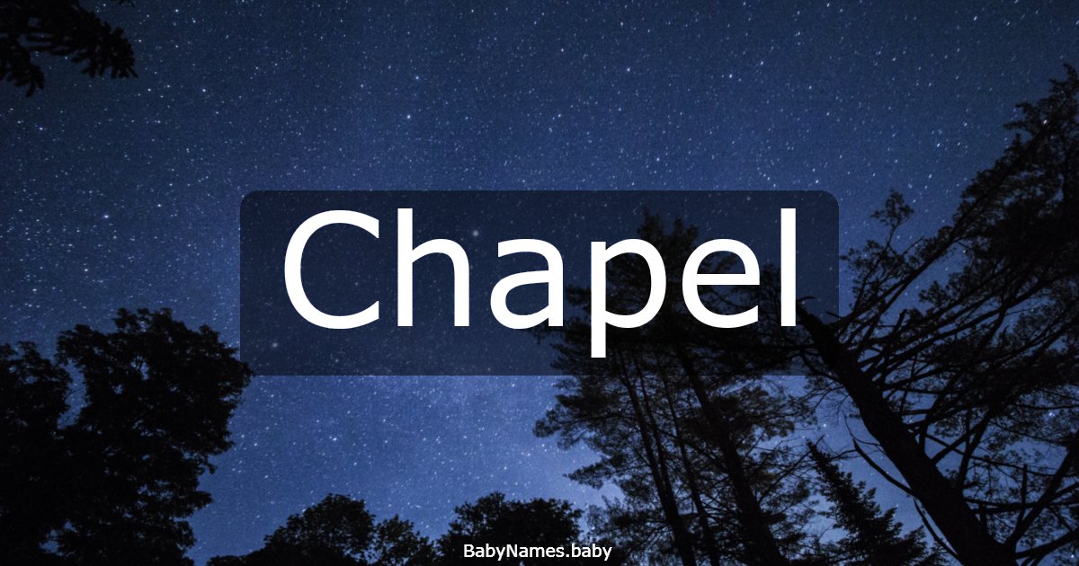 Chapel
