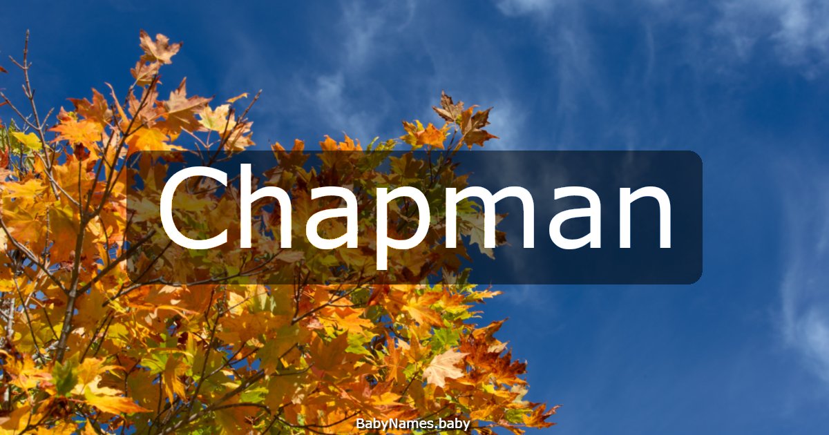 Chapman