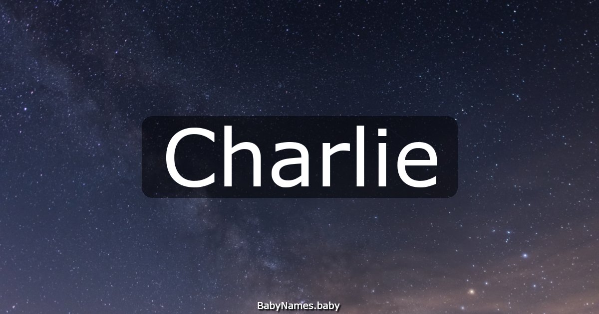Charlie